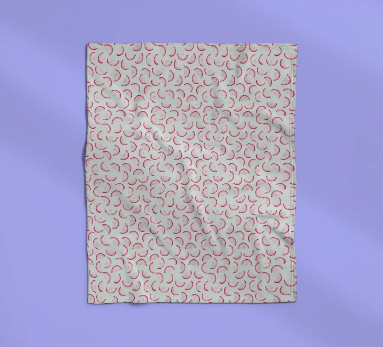 Dragon Fruit Fleecedecke von Kind of Style