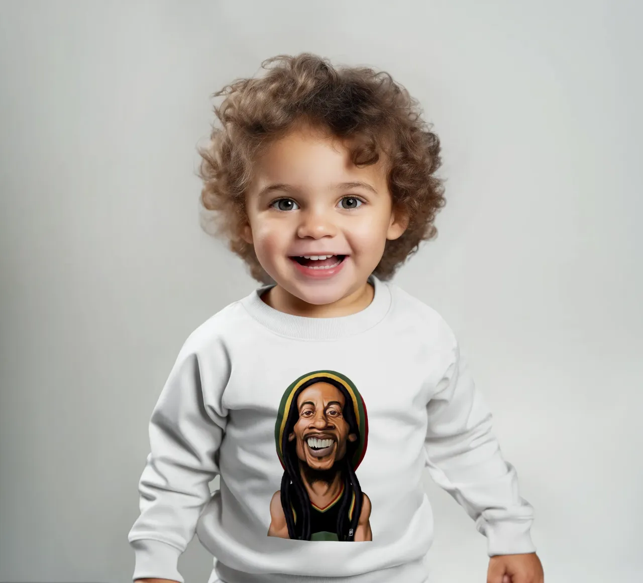 Bob Marley felpa neonato da Rob Art | Illustration