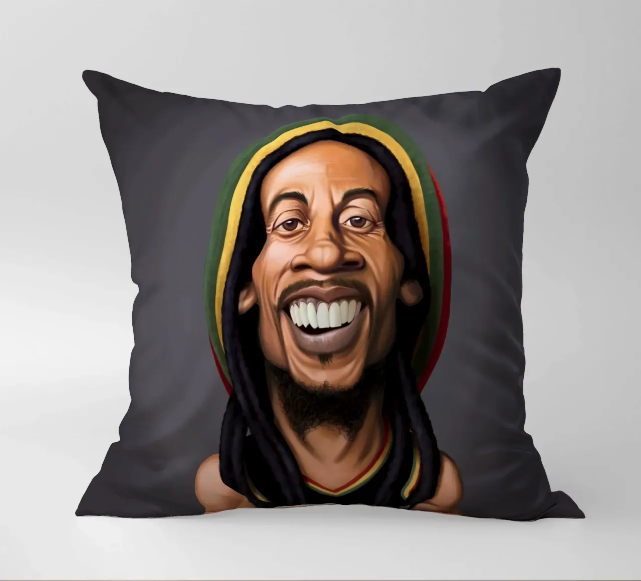 Bob Marley cuscino da Rob Art | Illustration