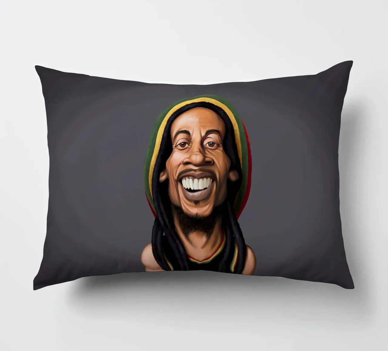 Bob Marley cuscino da Rob Art | Illustration