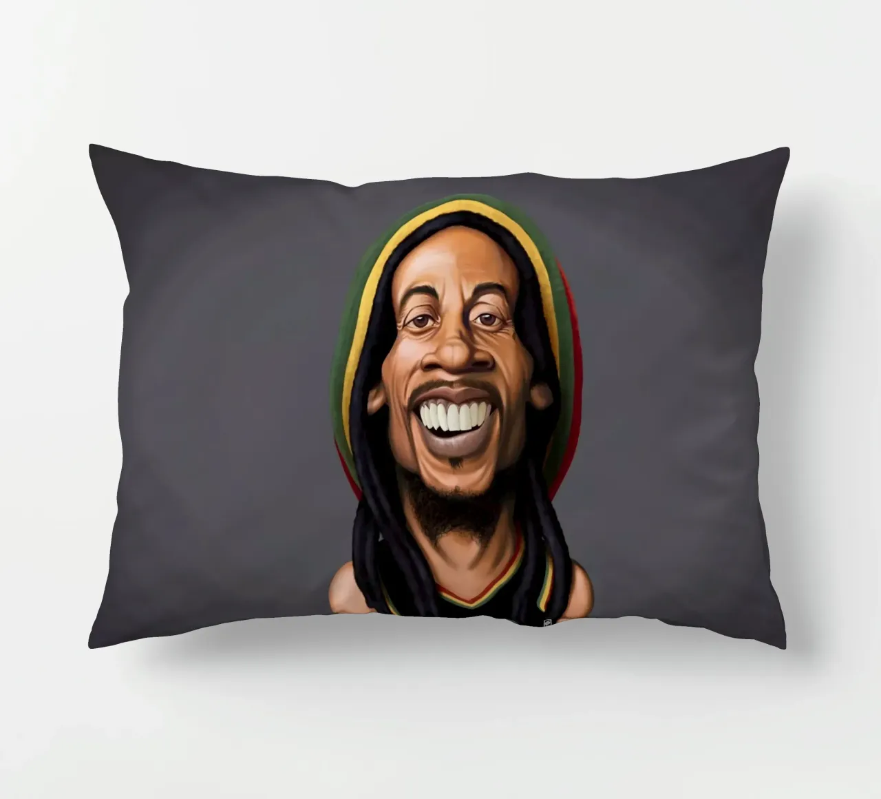 Bob Marley cuscino da Rob Art | Illustration