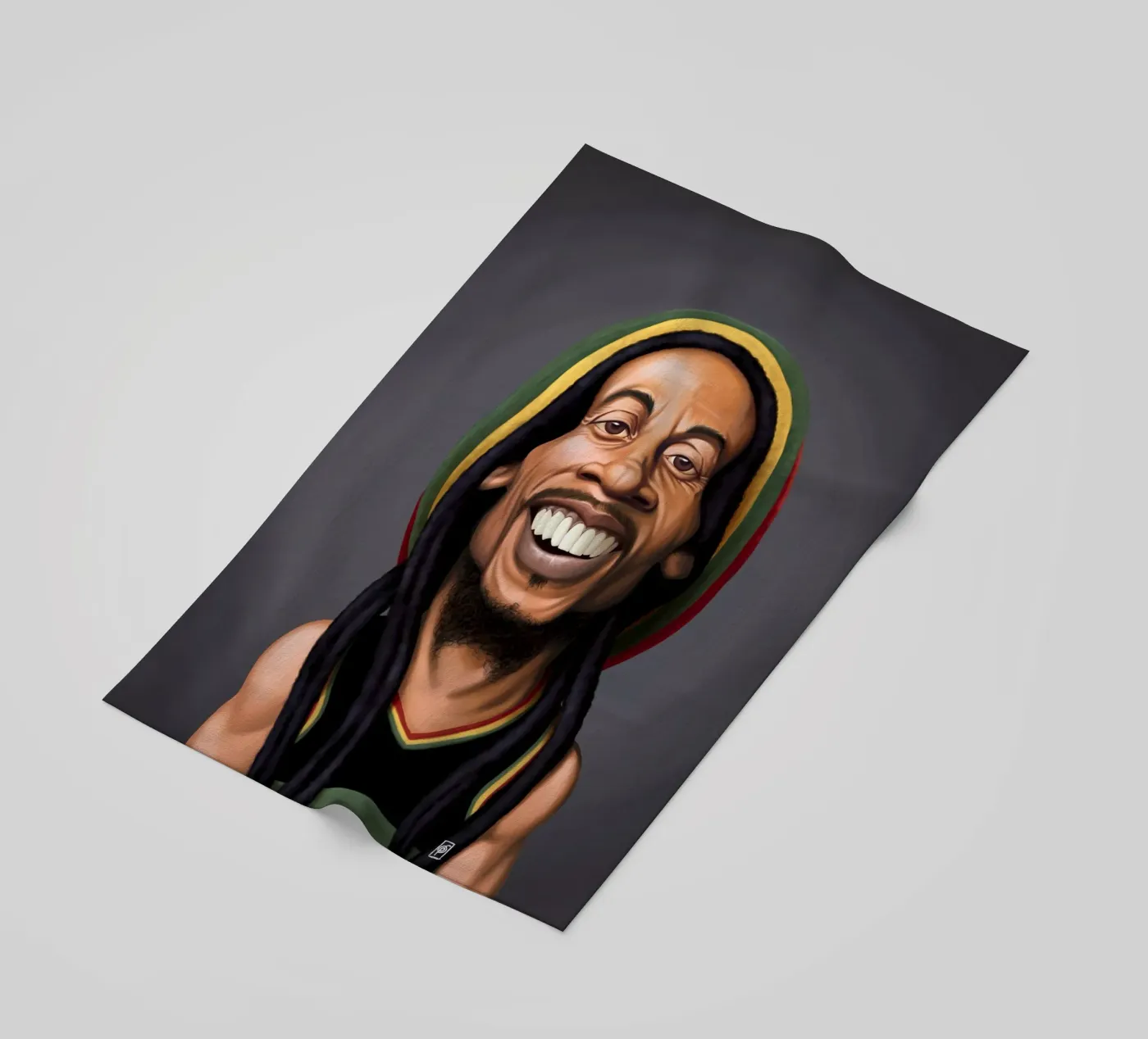 Bob Marley telo mare da Rob Art | Illustration