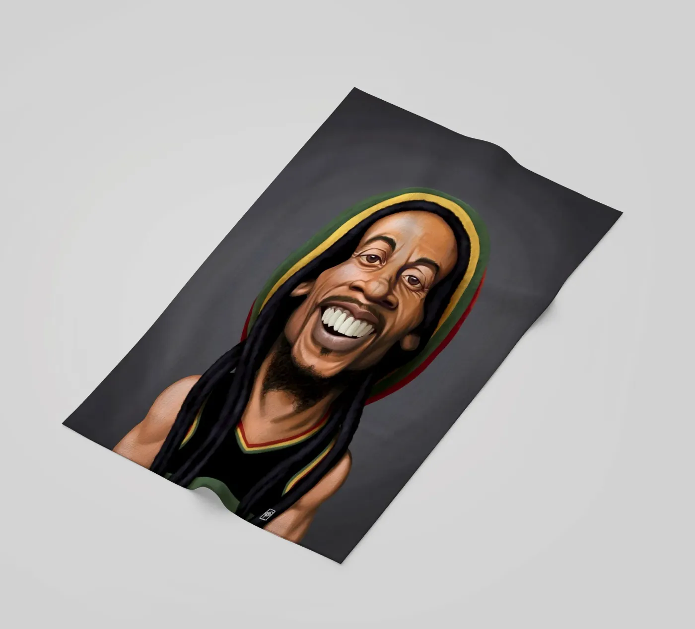 Bob Marley telo mare da Rob Art | Illustration