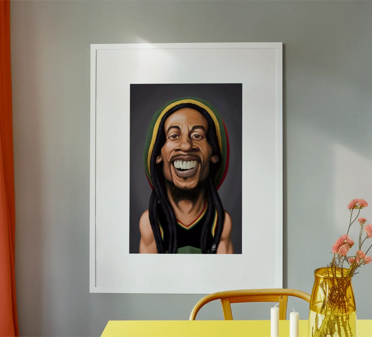 Bob Marley poster da Rob Art | Illustration