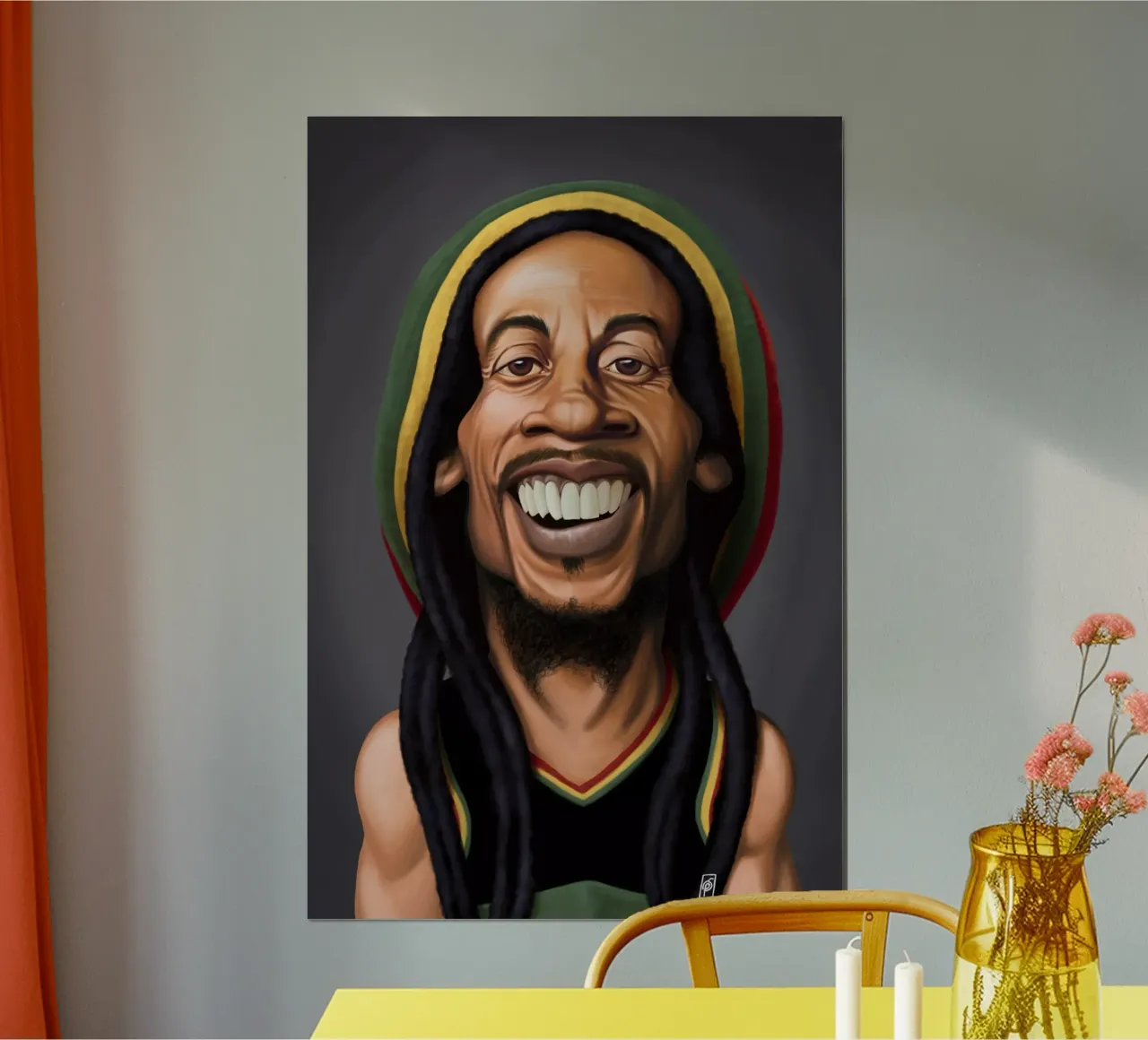 Bob Marley poster da Rob Art | Illustration