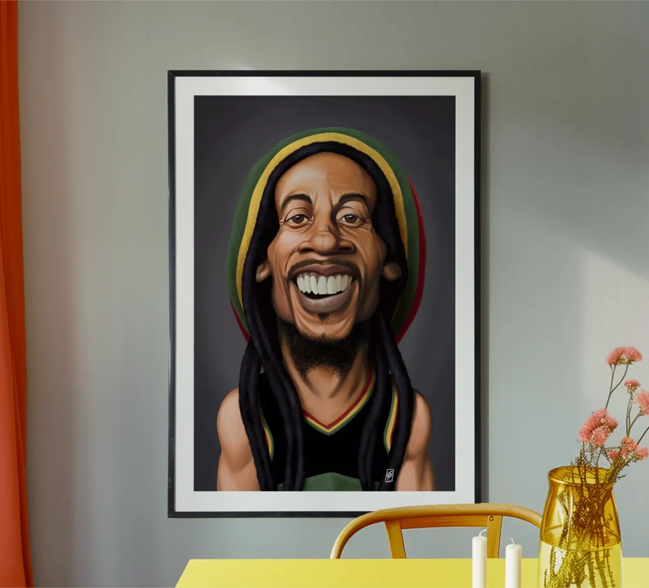 Bob Marley poster da Rob Art | Illustration