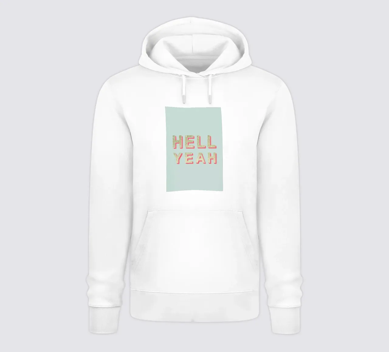 Hell Yeah felpa con cappuccio da Kind of Style
