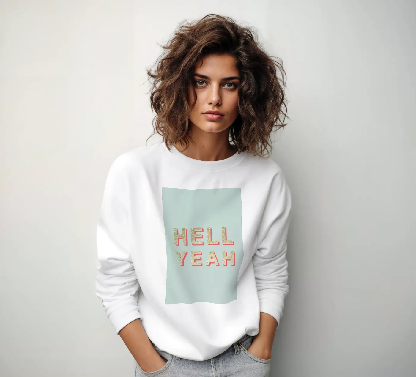 Hell Yeah felpa da Kind of Style