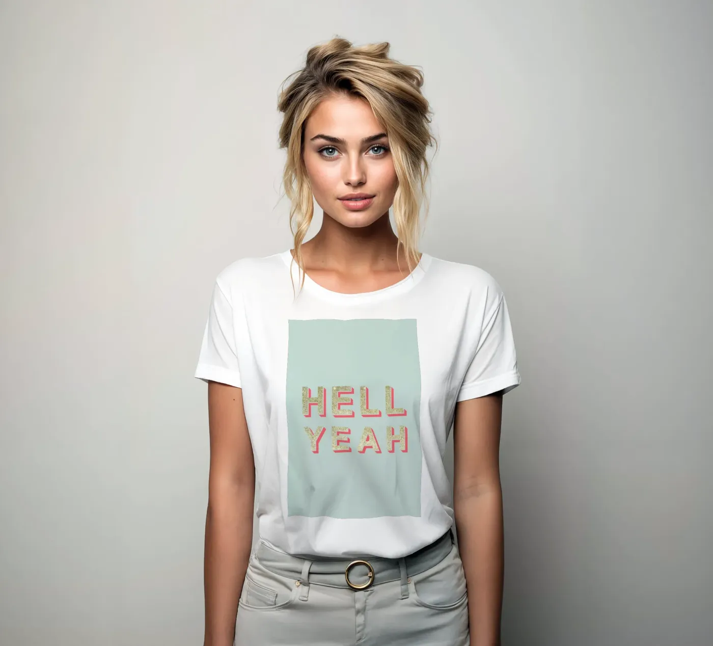 Hell Yeah t-shirt da donna da Kind of Style