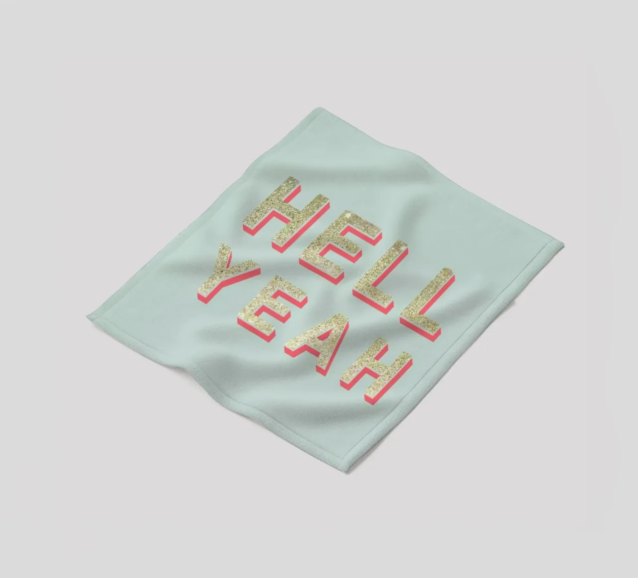 Hell Yeah Fleecedecke von Kind of Style