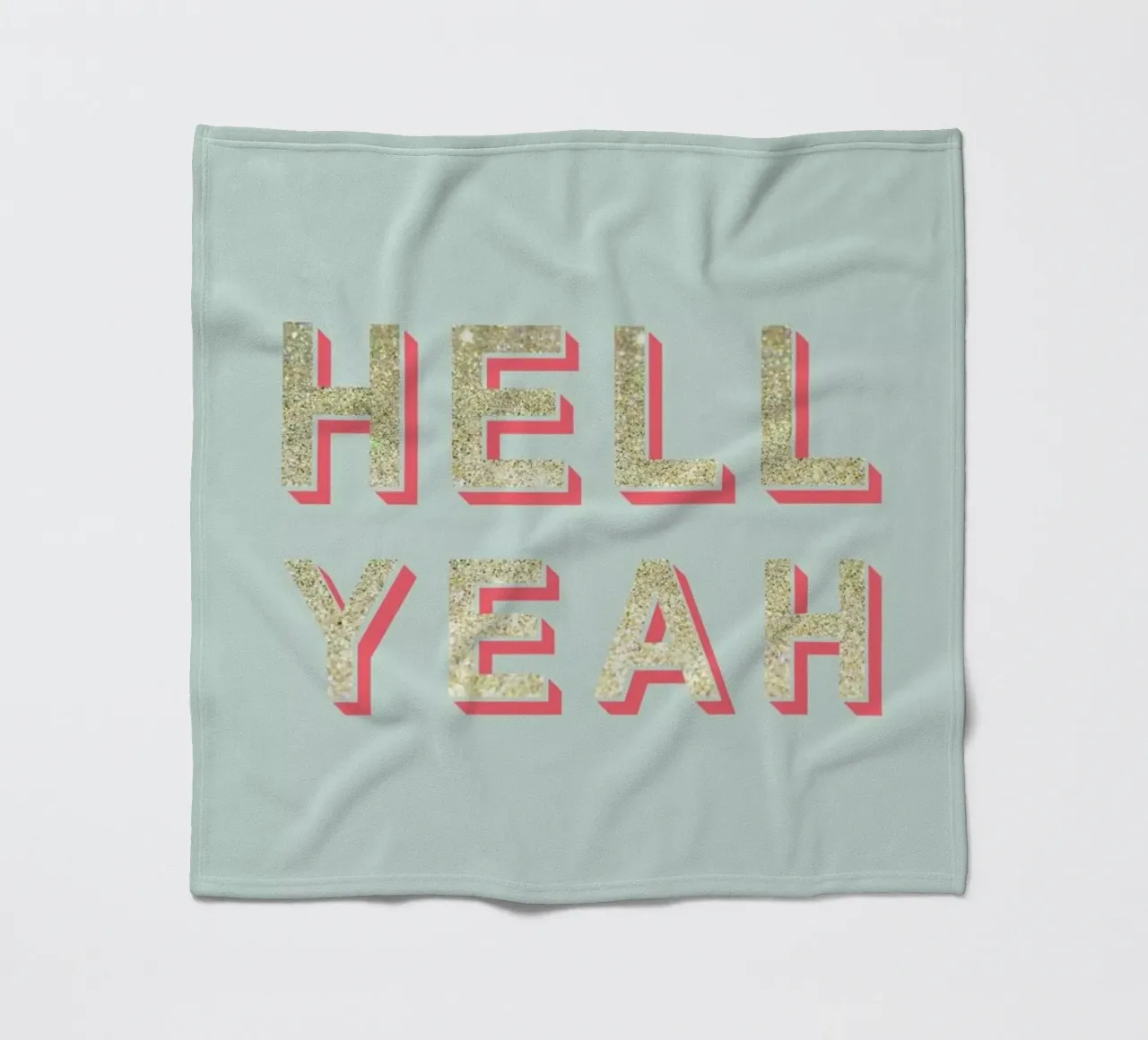 Hell Yeah Fleecedecke von Kind of Style