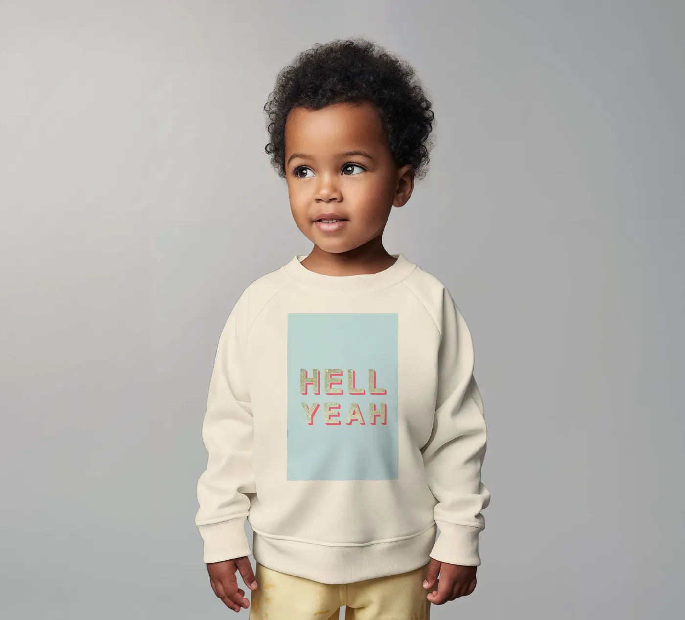 Hell Yeah felpa neonato da Kind of Style