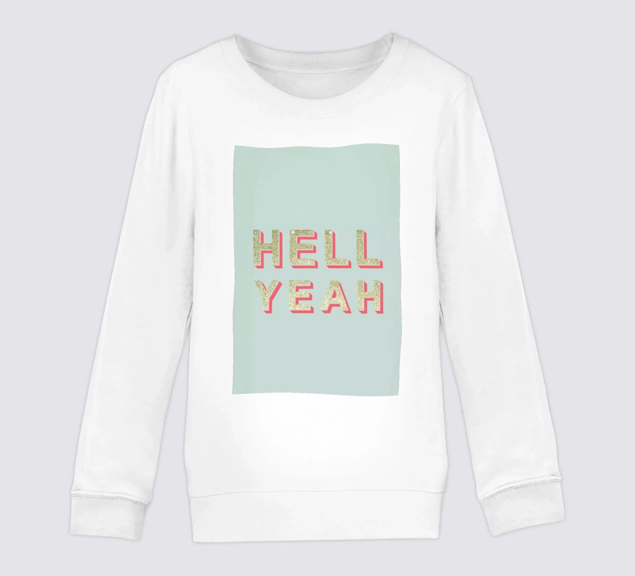 Hell Yeah felpa bambino da Kind of Style