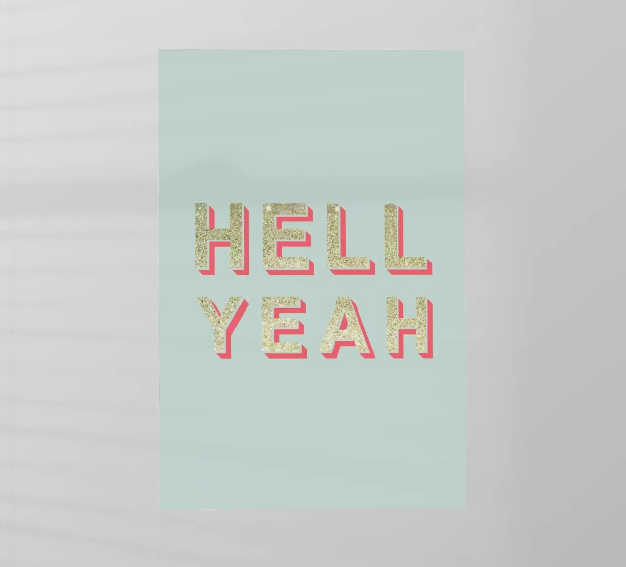 Hell Yeah pellicola backlit da Kind of Style