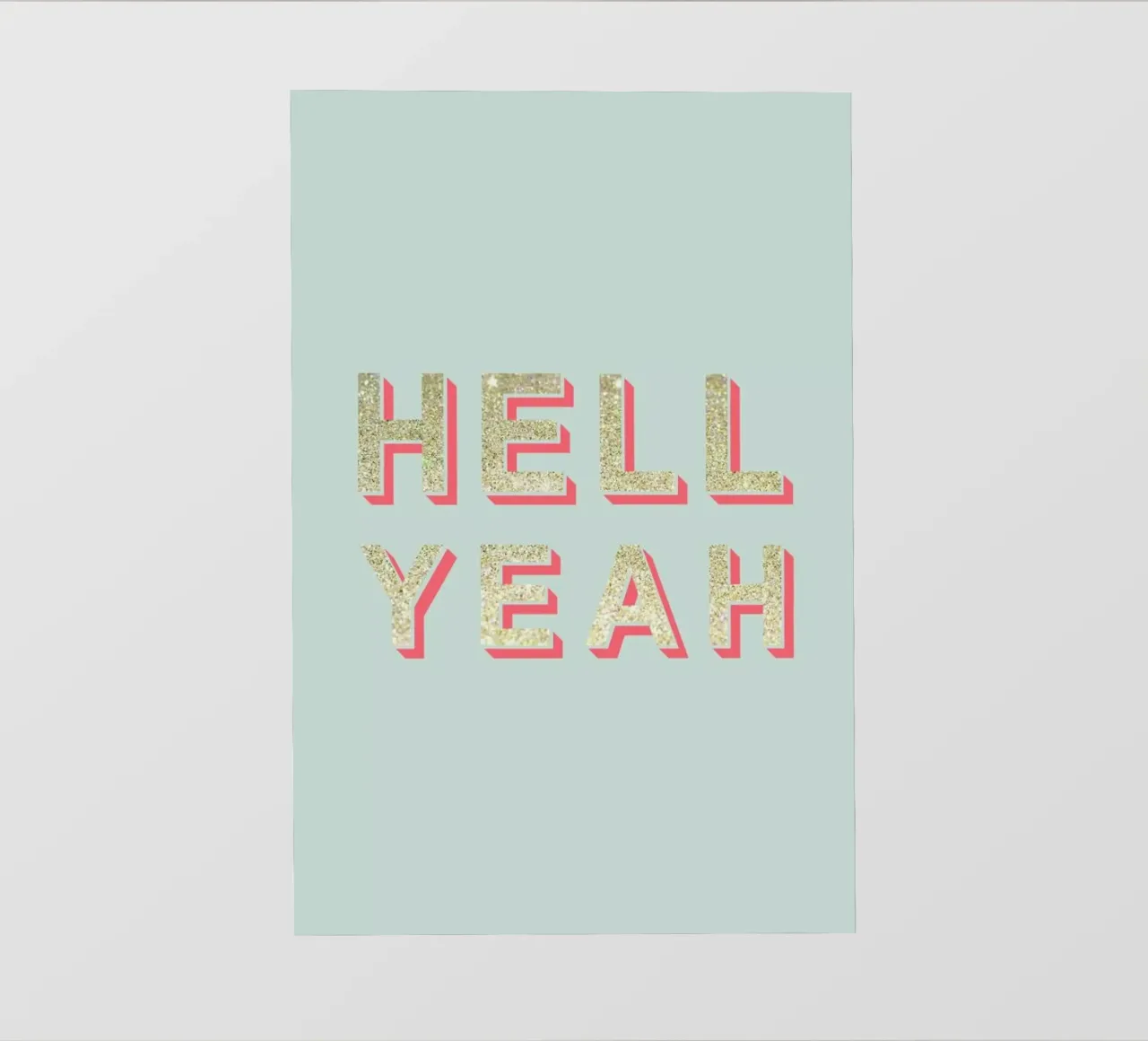 Hell Yeah pellicola backlit da Kind of Style