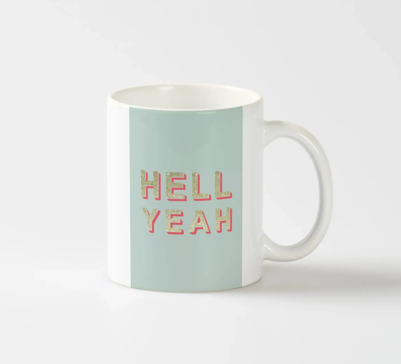 Hell Yeah tazza in ceramica da Kind of Style