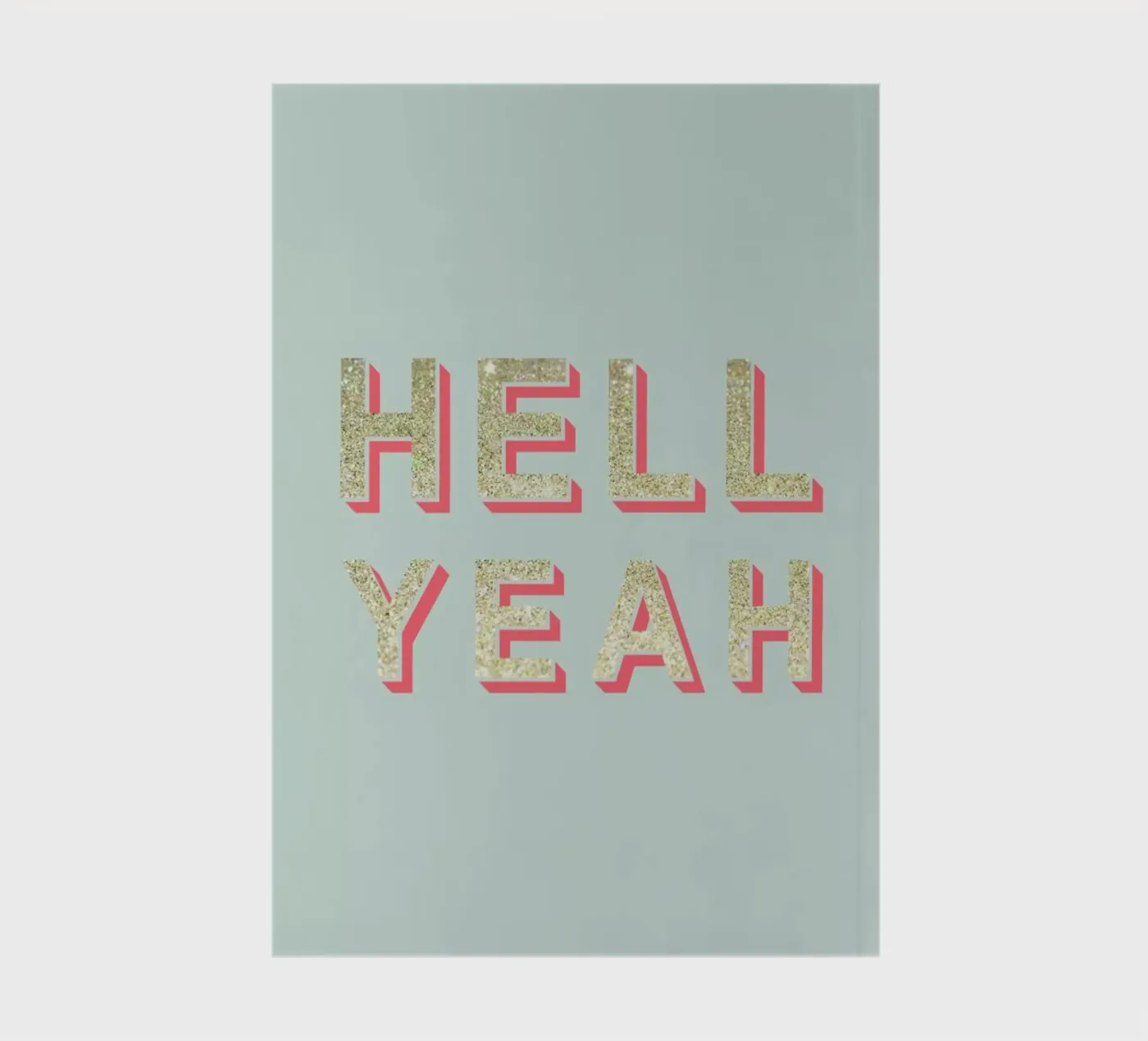 Hell Yeah Notizbuch von Kind of Style