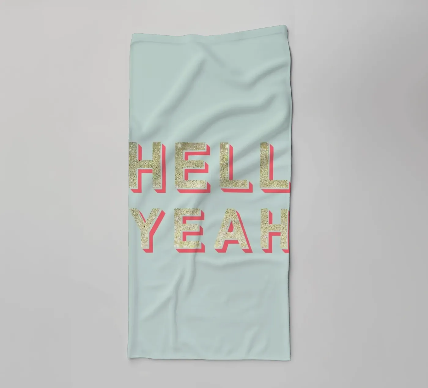 Hell Yeah badhanddoek van Kind of Style