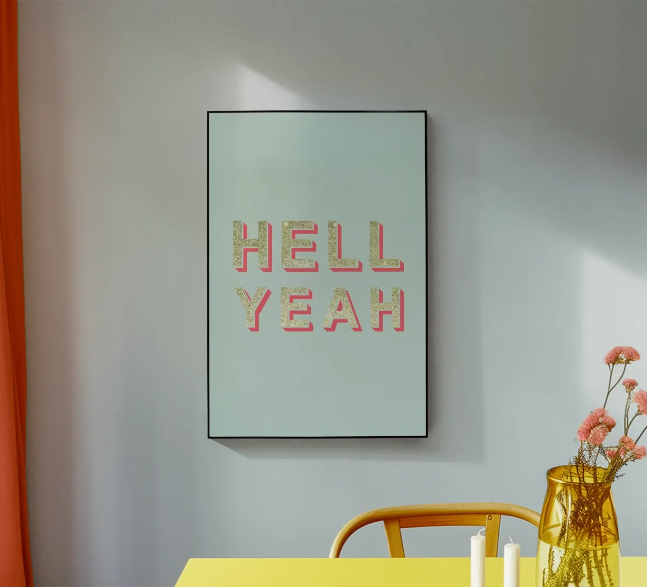 Hell Yeah plexiglass da Kind of Style