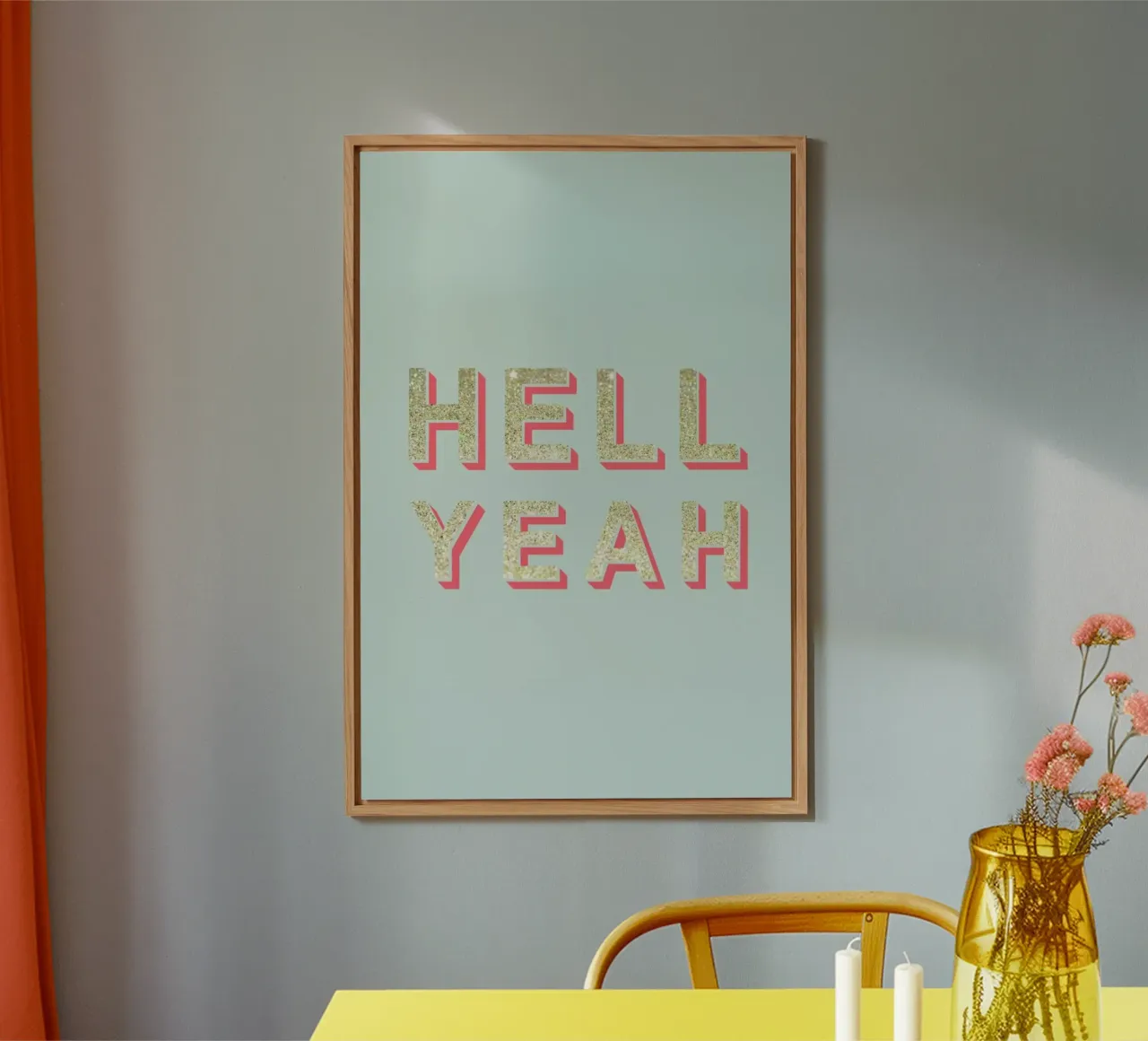 Hell Yeah forex plate by Kind of Style