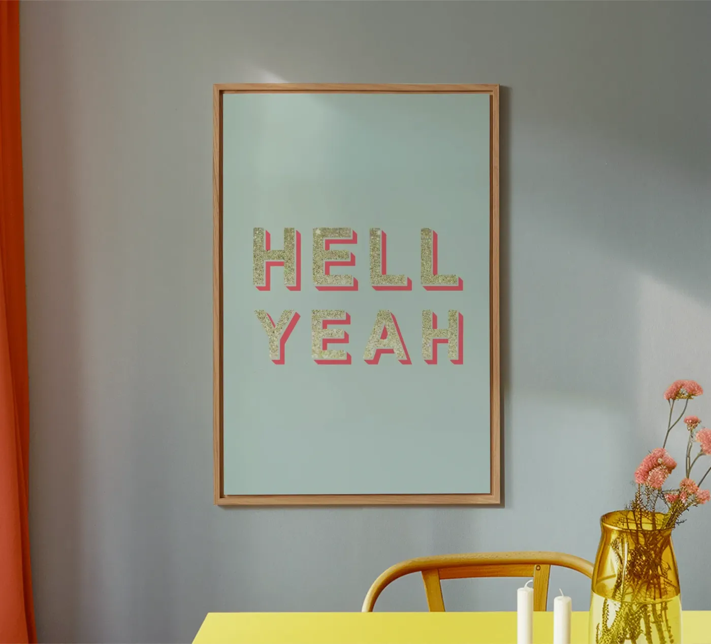 Hell Yeah forex plate by Kind of Style