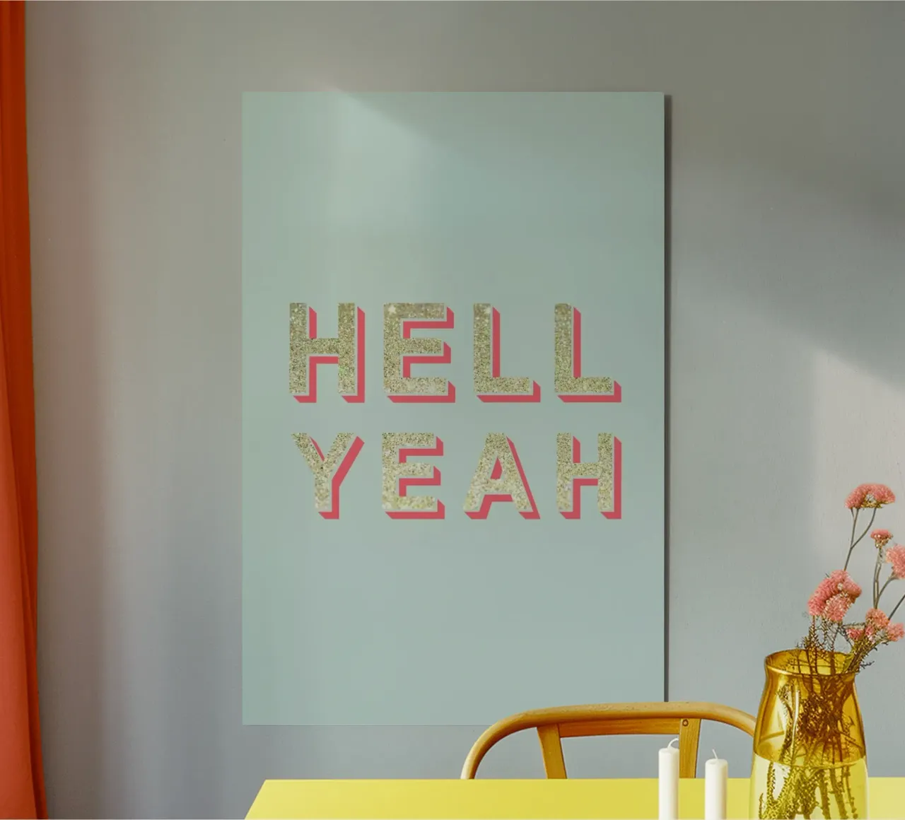 Hell Yeah forex plate by Kind of Style