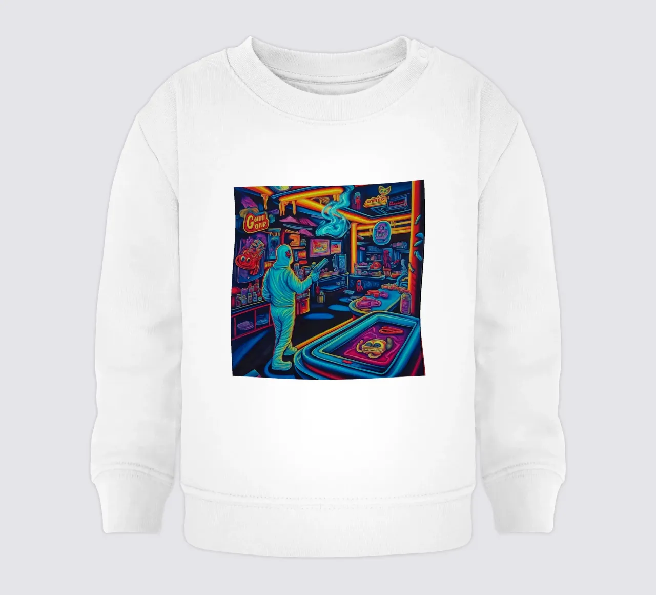 Game Over baby sweatshirt by Motivate-Today