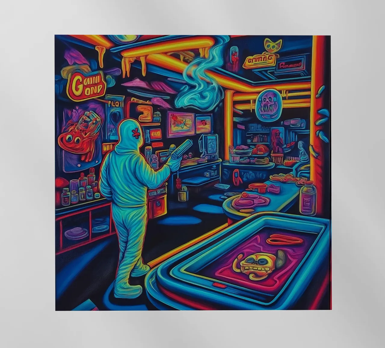 Game Over pellicola backlit da Motivate-Today