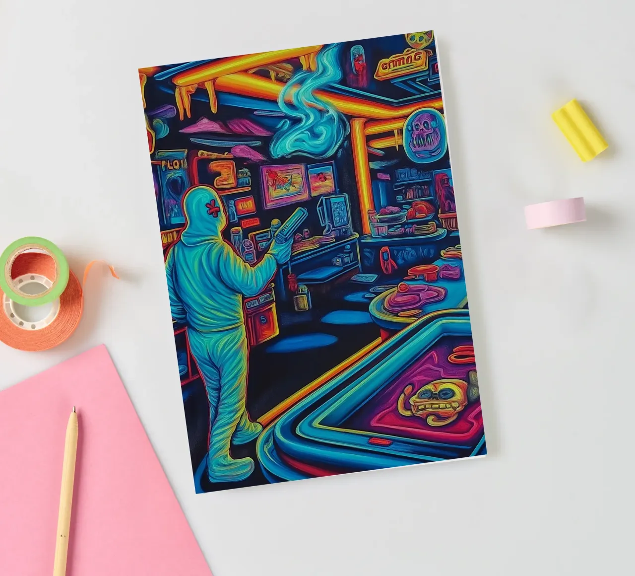 Game Over notebook by Motivate-Today