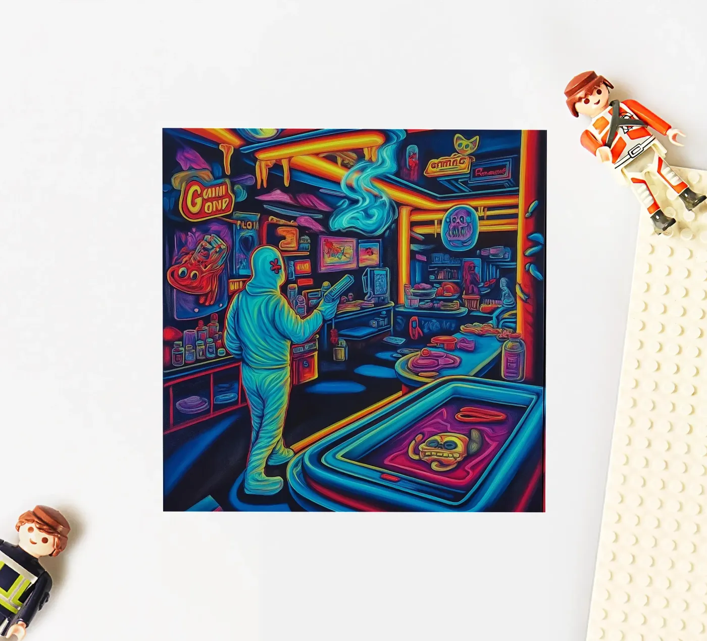 Game Over adesivo da Motivate-Today