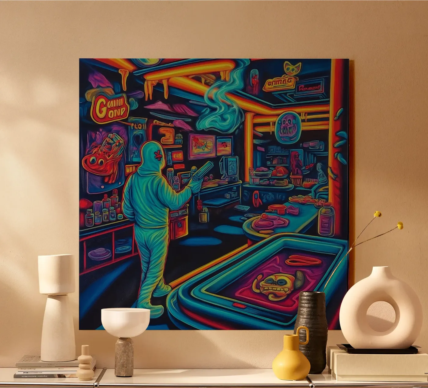 Game Over plexiglas de Motivate-Today