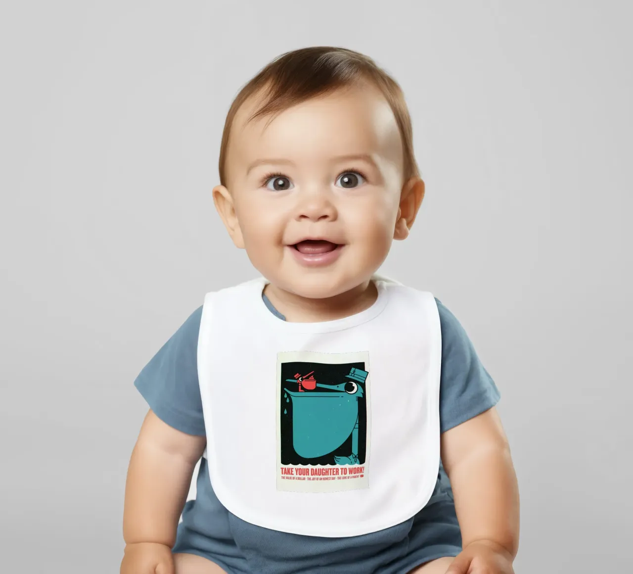 Pelican bavaglino da Komboh