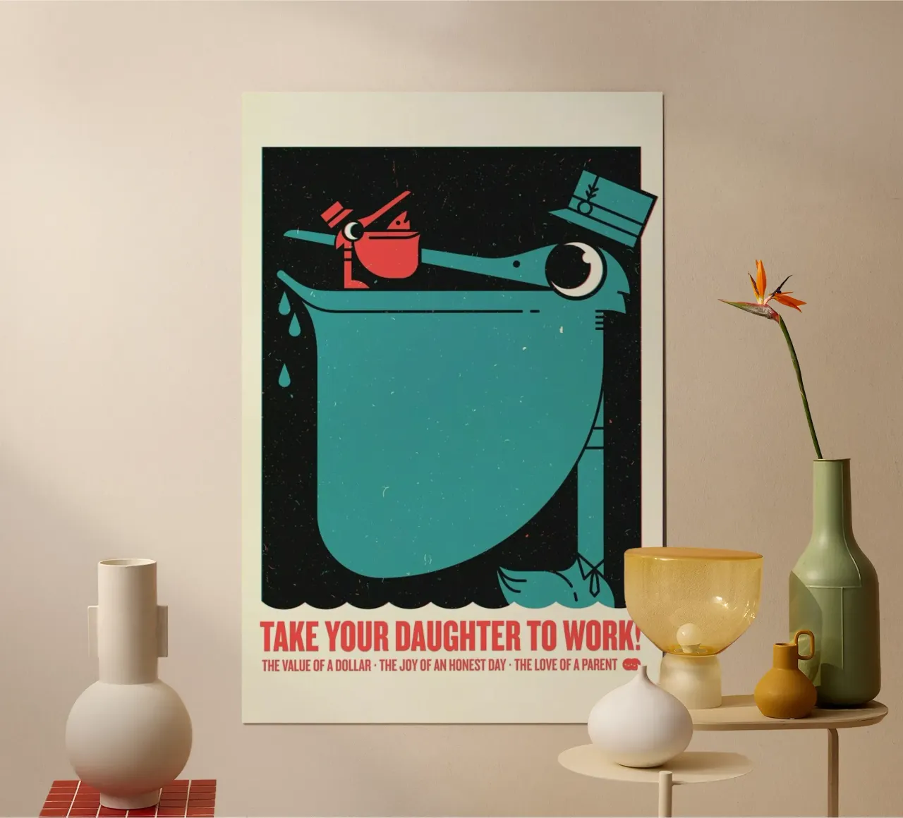 Pelican poster da Komboh