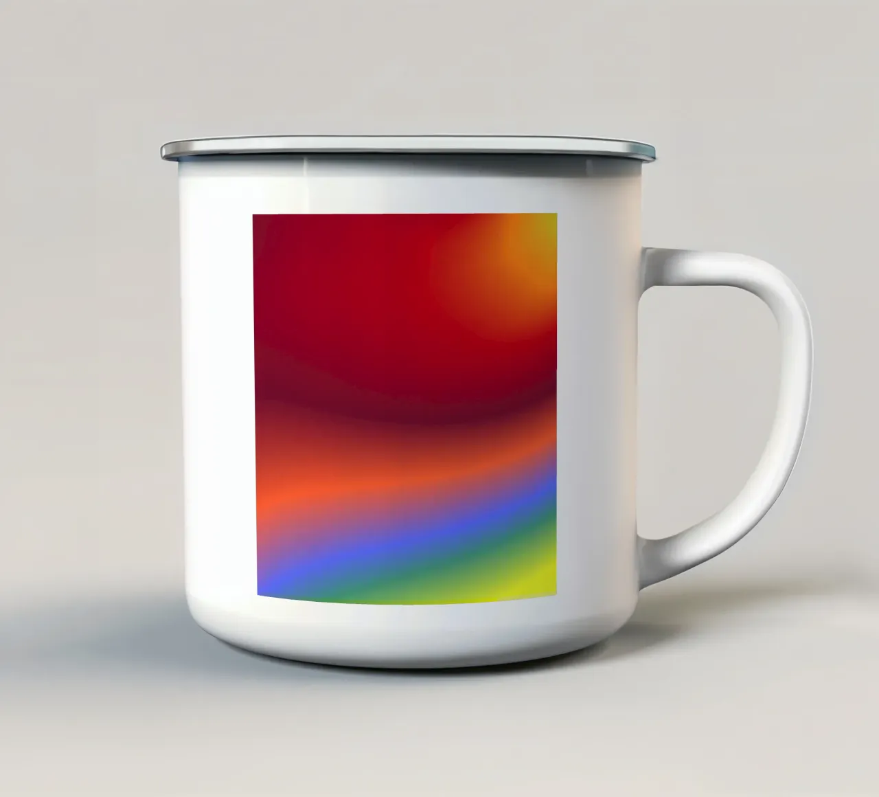 MODERN LOVE tazza in smalto da ÂME LIBRE STUDIO