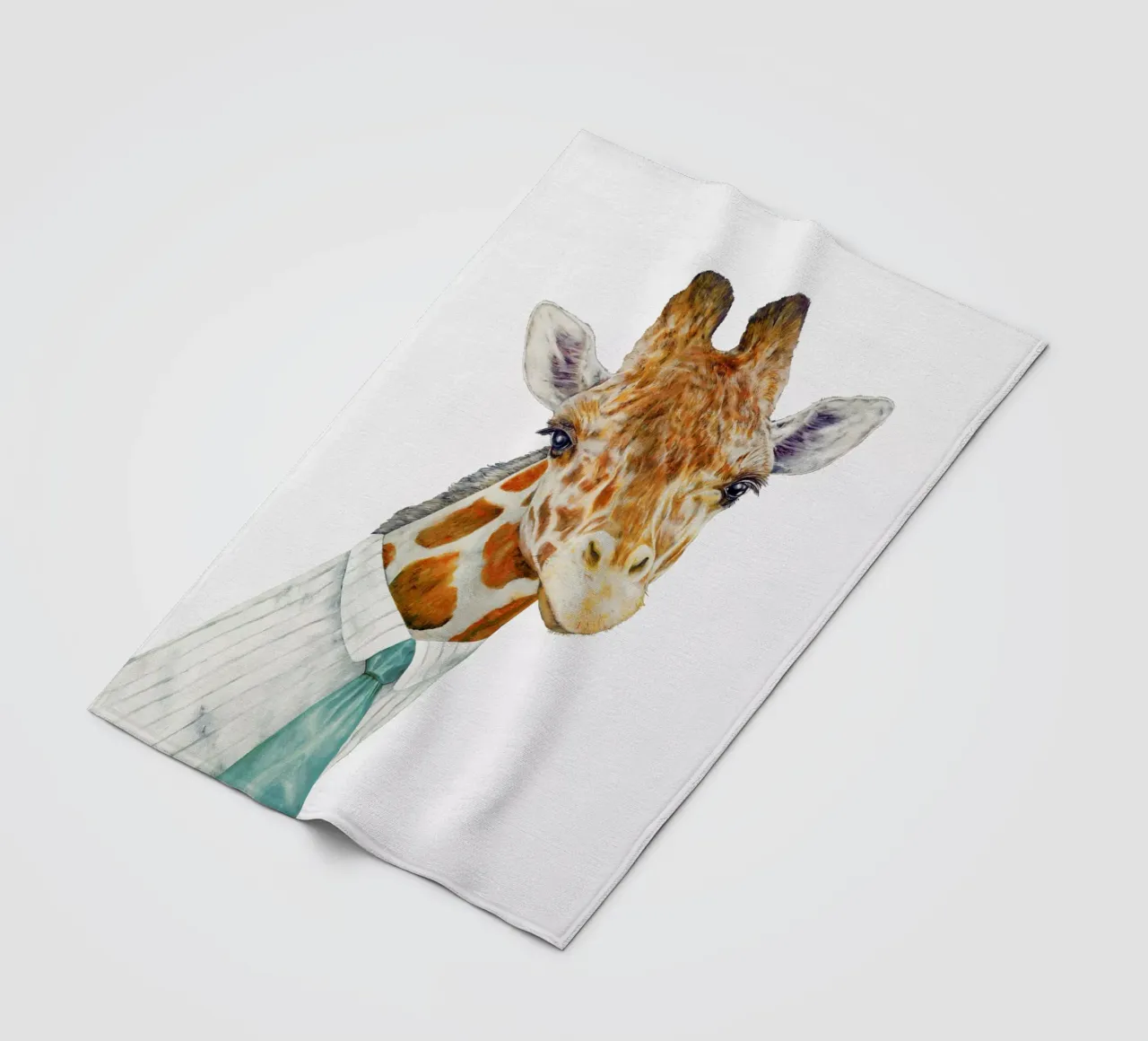 Herr Giraffe Fleecedecke von Animal Crew