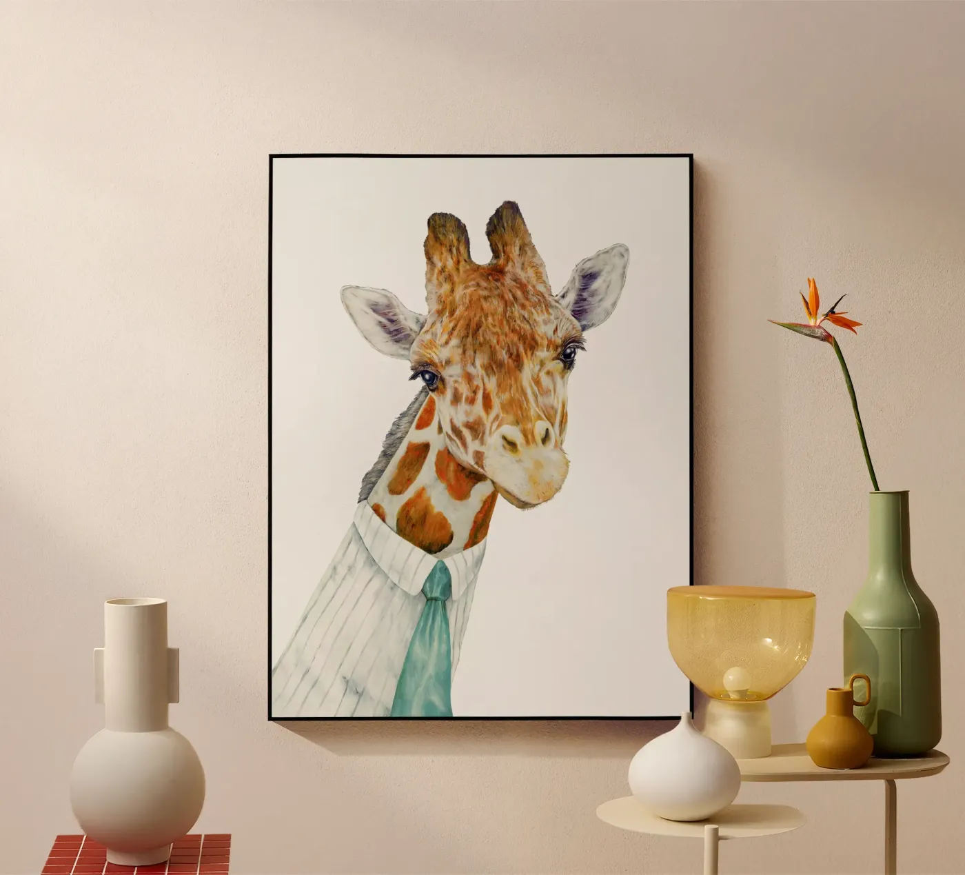 Mr Giraffe plexiglass da Animal Crew