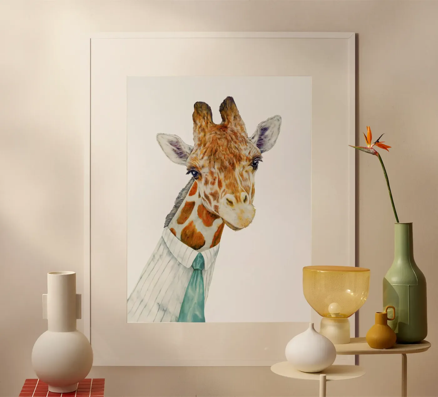 Signor Giraffa poster da Animal Crew