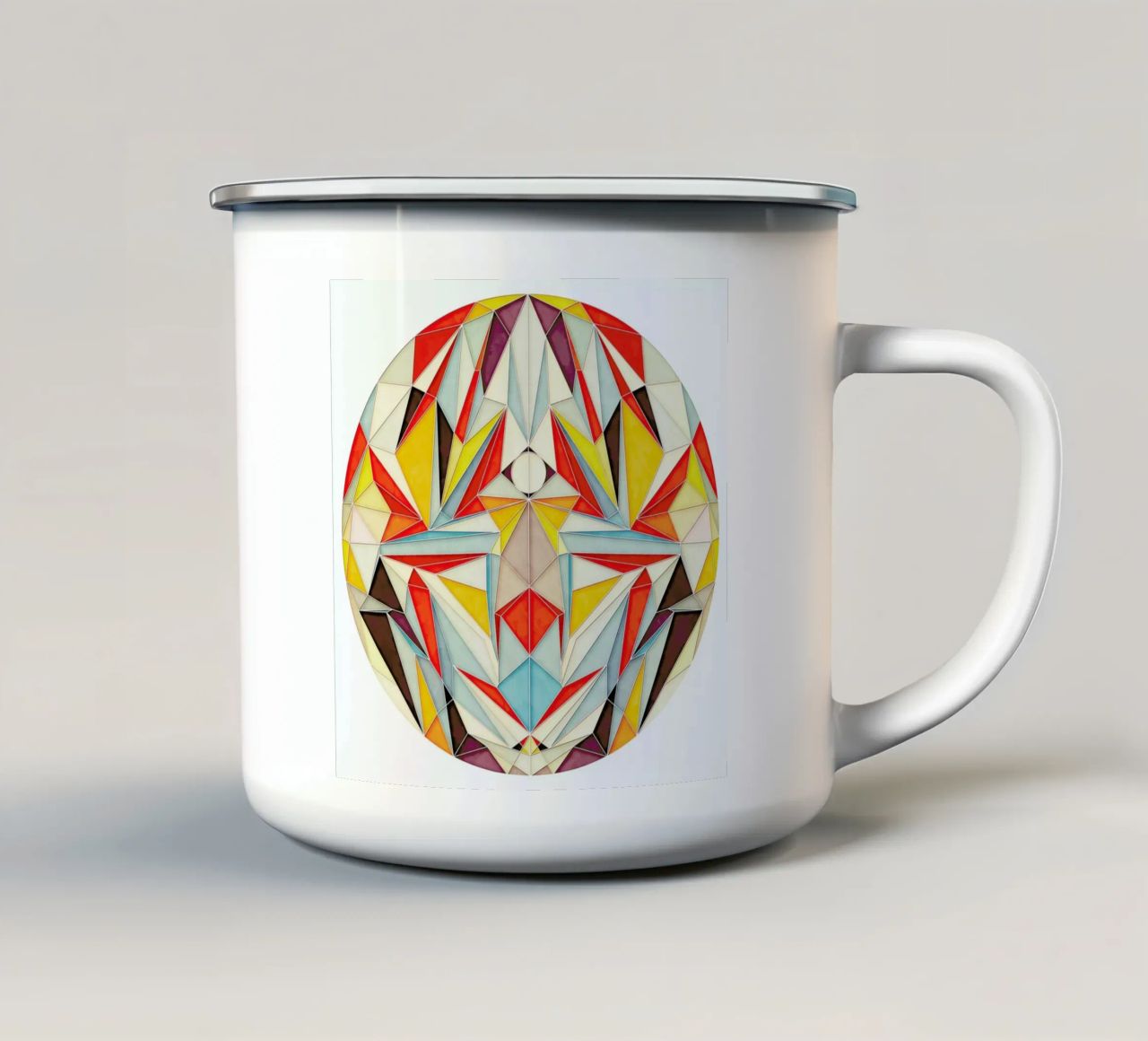 Tutto va bene tazza in smalto da lovely lines