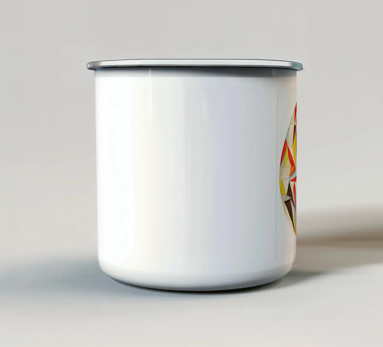 Alles ist gut Emaille Tasse von lovely lines