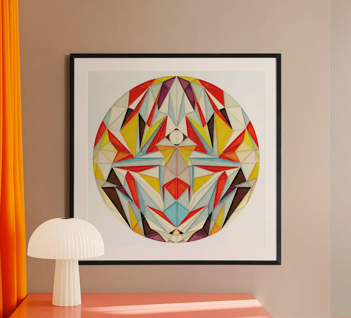 Everything Is Fine poster by Abstract Joy