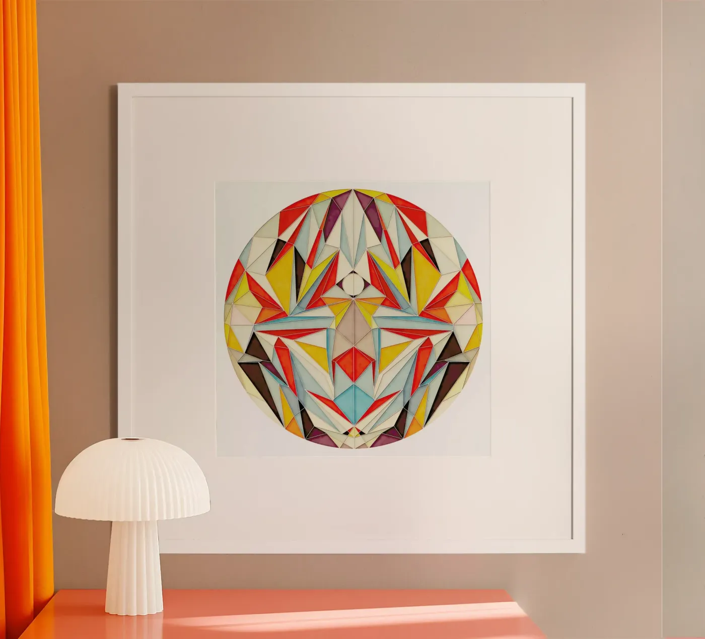 Everything Is Fine poster by Abstract Joy