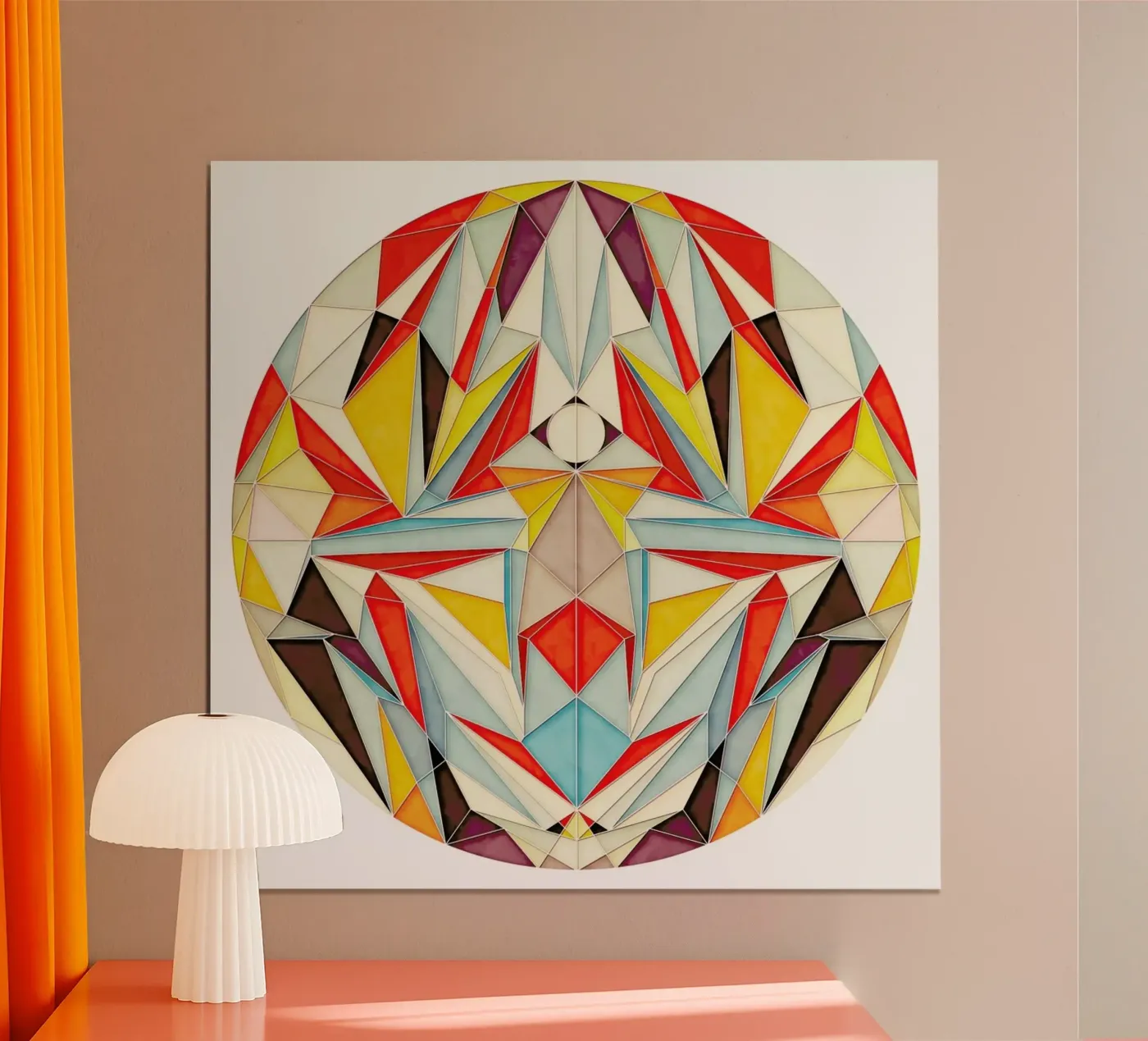 Everything Is Fine poster by Abstract Joy