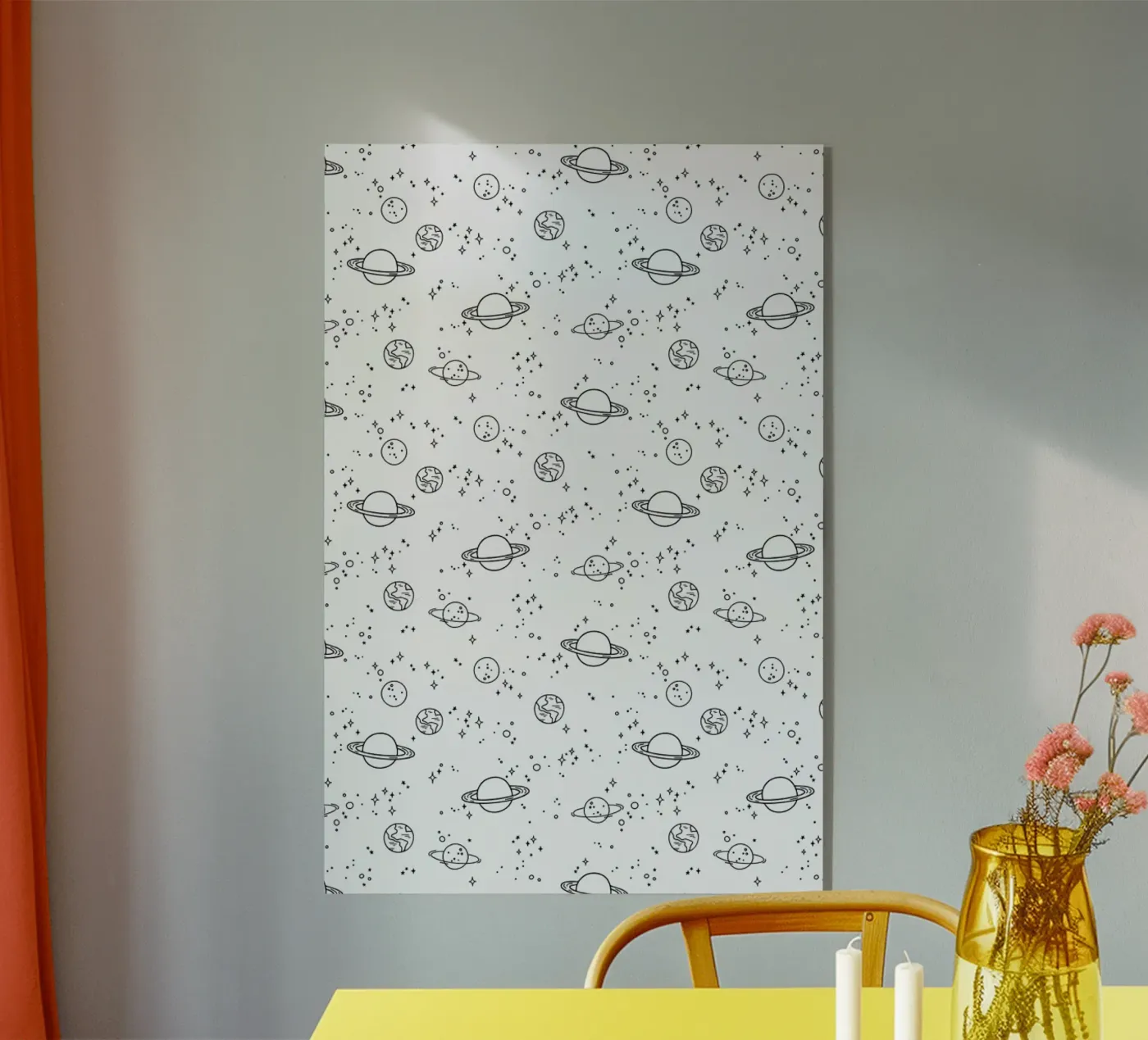 Universe acryl van Kind of Style