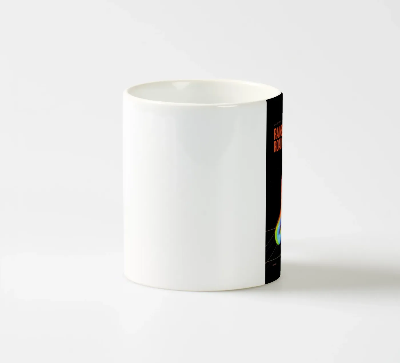 Rainbow Road ceramic mug by Komboh