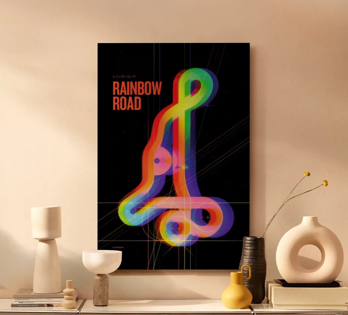 Rainbow Road pannello forex da Komboh