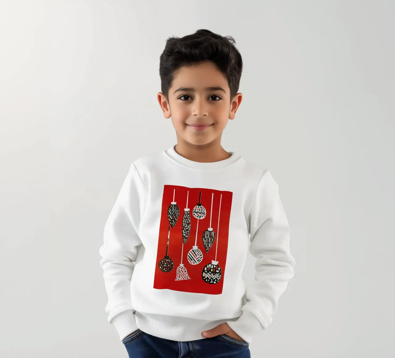 Baubles felpa bambino da Fox & Velvet