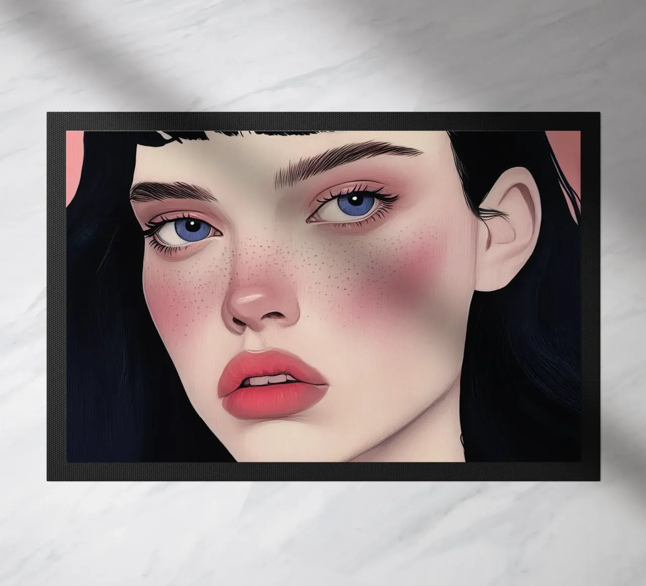 Ritratto di ragazza zerbino da Justyna Jaszke JBJart