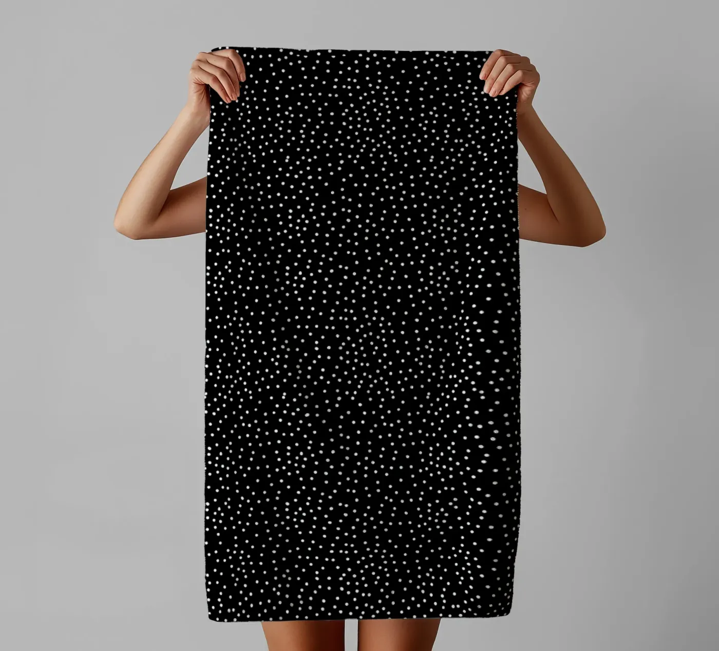 White Dots asciugamano da bagno da Kind of Style