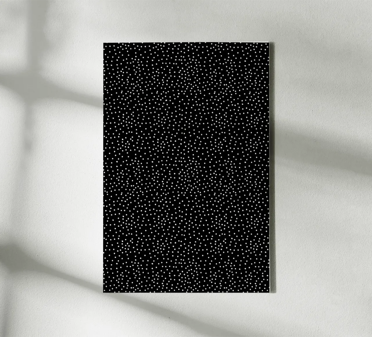 White Dots tela con Cornice a cassetta da Kind of Style