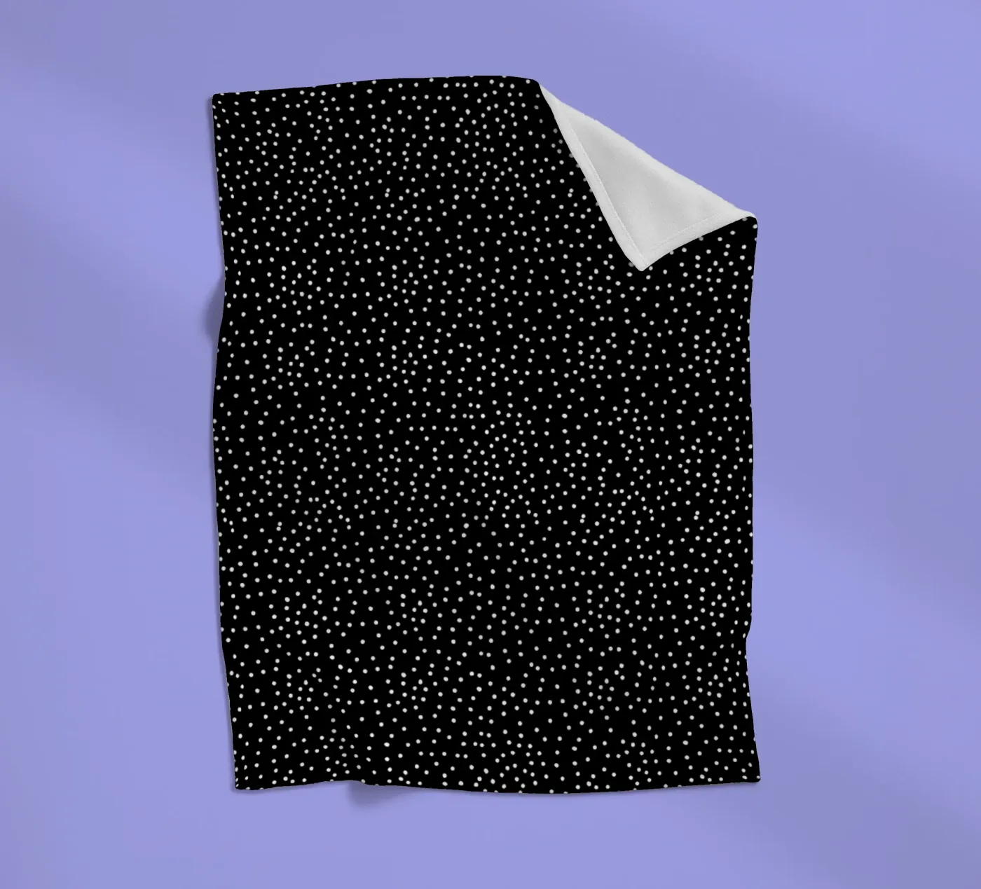 White Dots Fleecedecke von Kind of Style